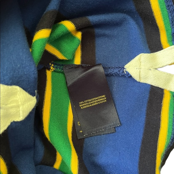 Polo Ralph Lauren baby boy shirts 12 M striped/solid blue long sleeves - Picture 8 of 10